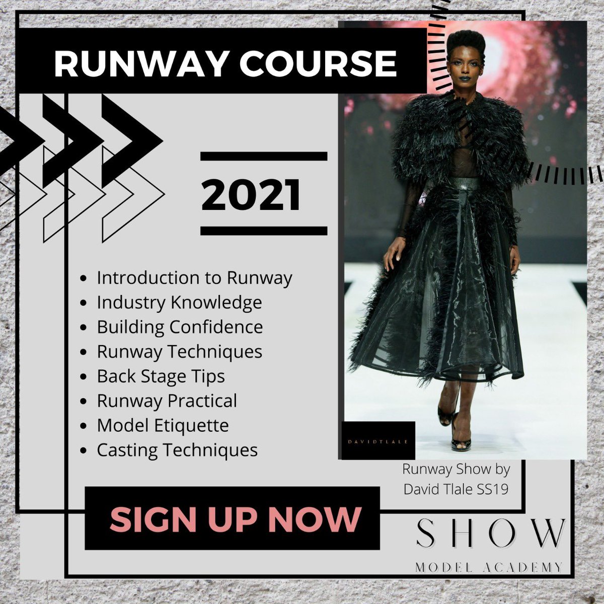 show_academy's tweet photo. Our first runway course for the year. Registration now open for 30th Jan &amp; 6th Feb. Contact us on 0794570181 for more info https://t.co/jNQSMKNIF0