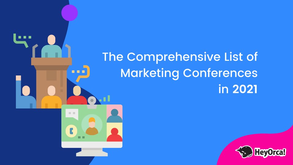 BrookeSellas's tweet photo. 35+ #Marketing & Social Media #MarketingConferences in 2021 - https://t.co/1moxE7QwUN via @HeyOrca {thanks for shouting out the #HELLOConference, y'all!} 💚 https://t.co/3ufjGi4OJf