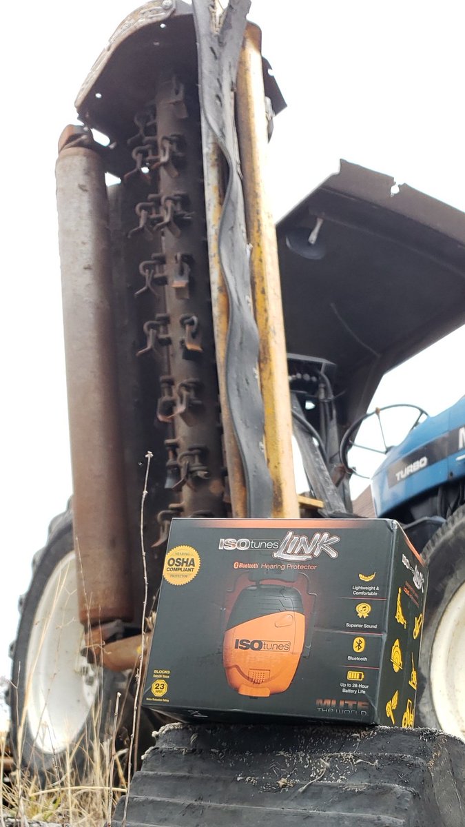 Mikeipecac's tweet photo. @whattoolsinside & @ISOtunesAudio Thank you! I'll be ready for the next mowing season, listening to music 🎶 as the day goes by! 🚜 #WTIWinner https://t.co/n9BSPBPYFG