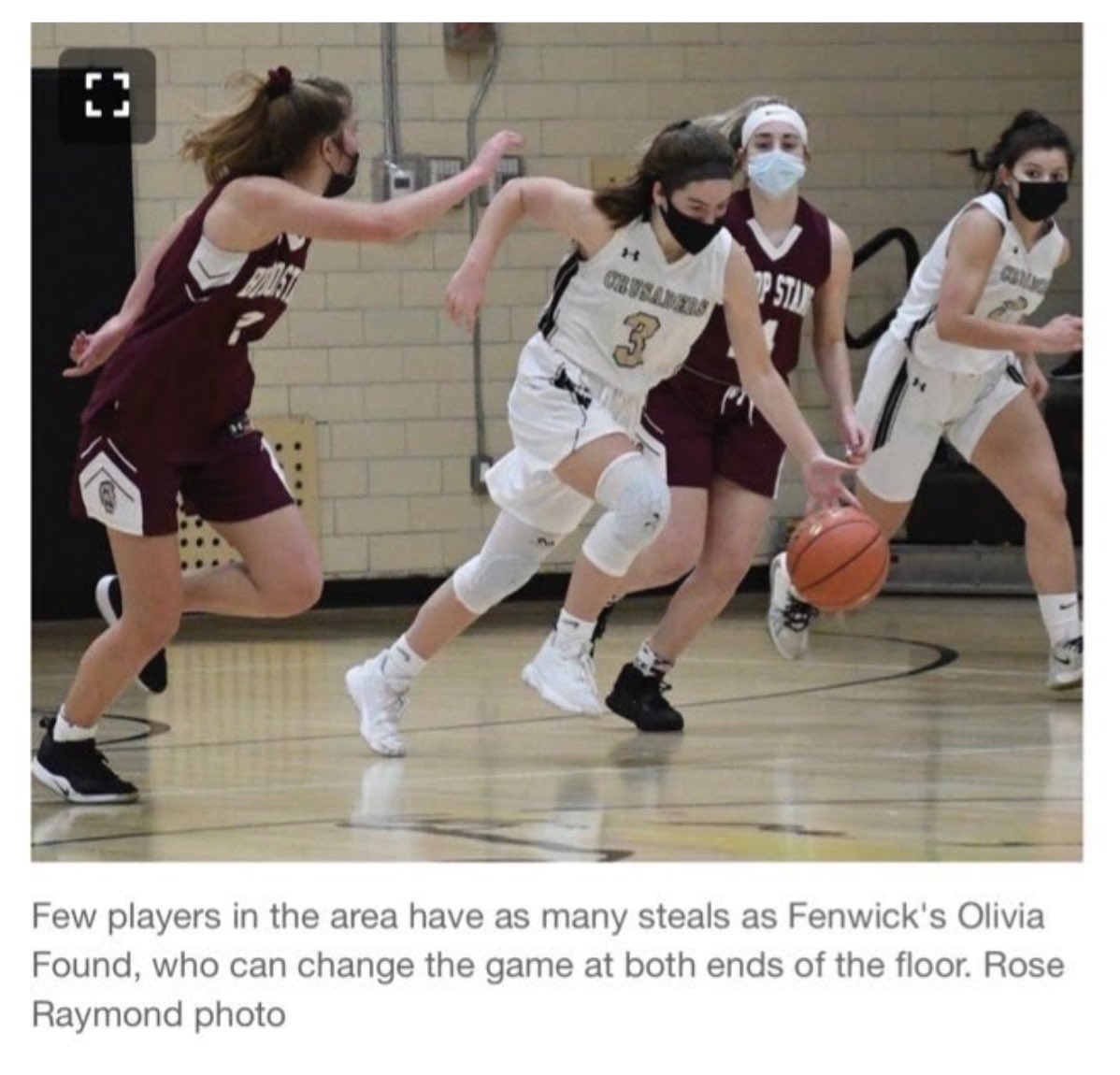 EVOHoops's tweet photo. Most Wanted, The Master of #TheSteal Olivia Found, @oliviafound4 5’8” PG, Bishop Fenwick / Wakefield native is leading the region in steals and much more! Way to go Liv #TheThief #FamilyOn3 😎🏀🙌🏼💙💎⭐️ https://t.co/6dR2dzCXnt