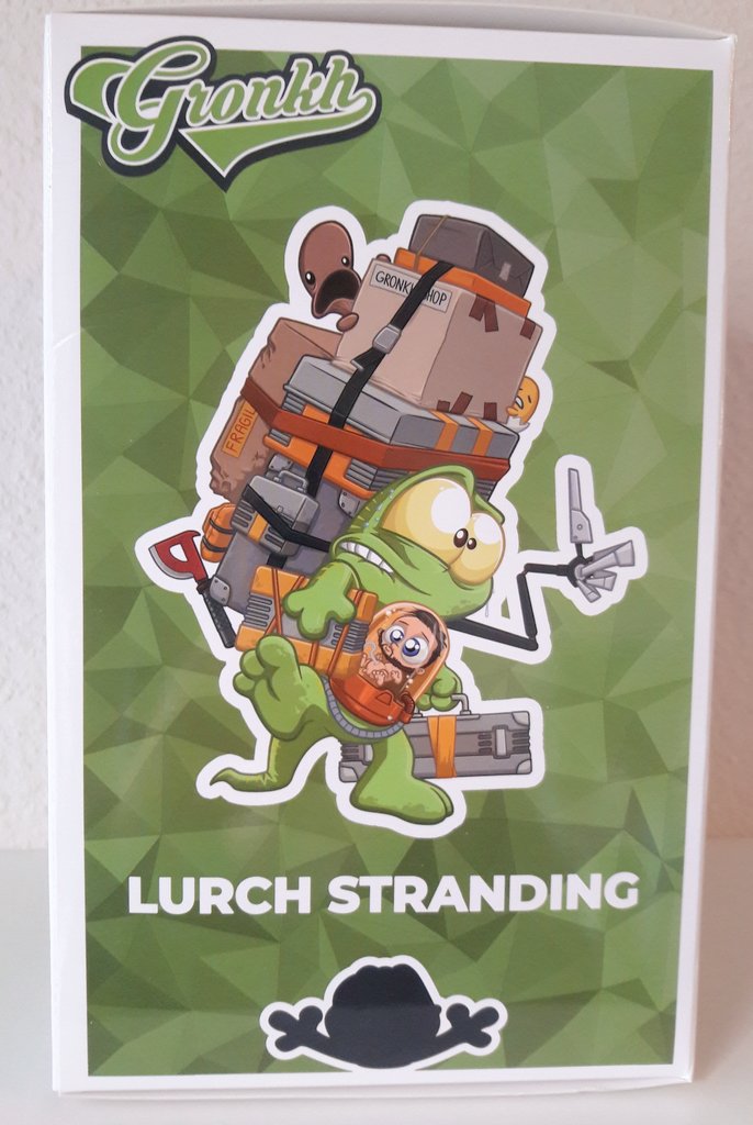 Lunaria961's tweet photo. Mein Lurch ist endlich da 😍 Er ist die Nr. 154/2500. Die Figur sieht echt toll aus und die kleinen Details sind wirklich schön! Man merkt, das da viel Liebe und Arbeit drin steckt und ich bin mehr als begeistert 💕 

Danke an @GrnkShop @Gronkh 😊 #LurchStranding https://t.co/QZVulkkOKx