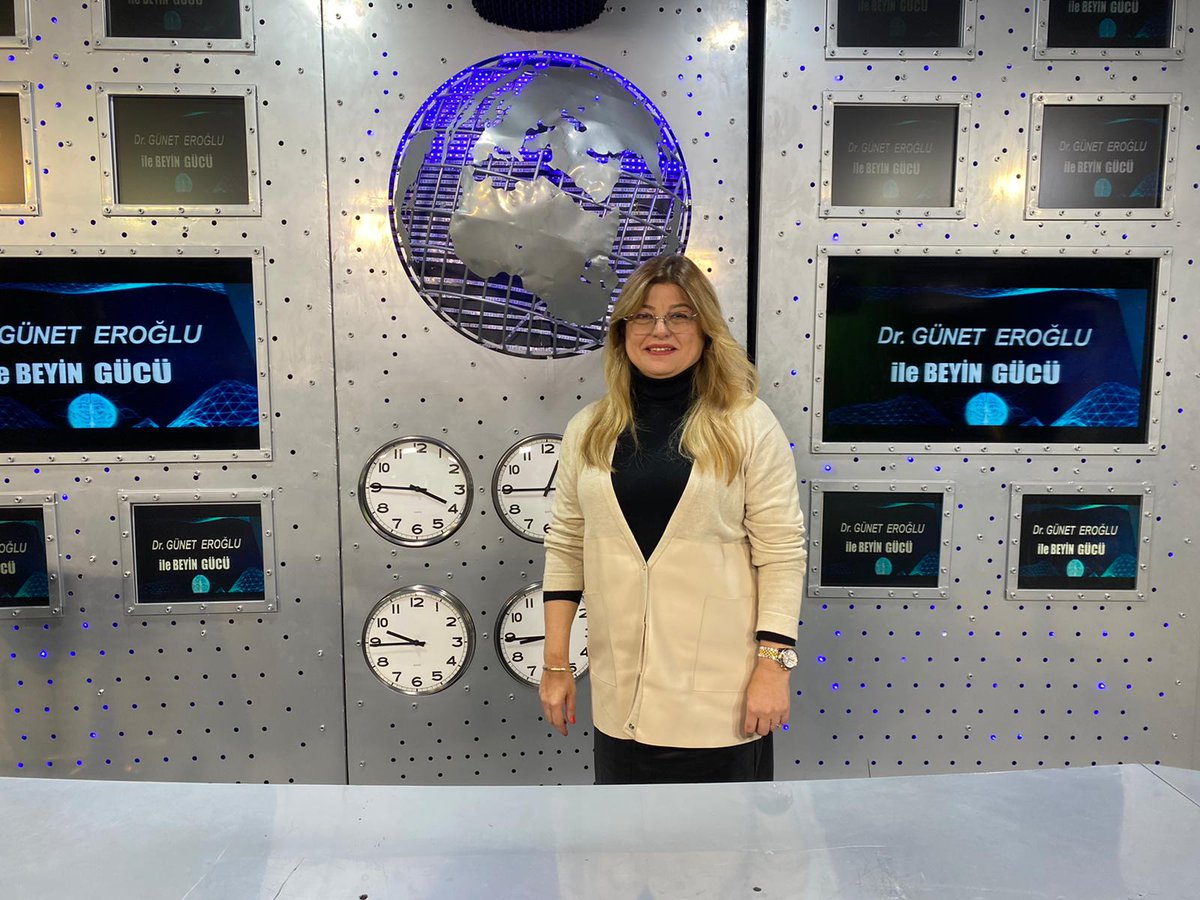 Dr.Günet Eroğlu ile beyin gücü program çekimimiz tamamlandı. #autotrainbrain