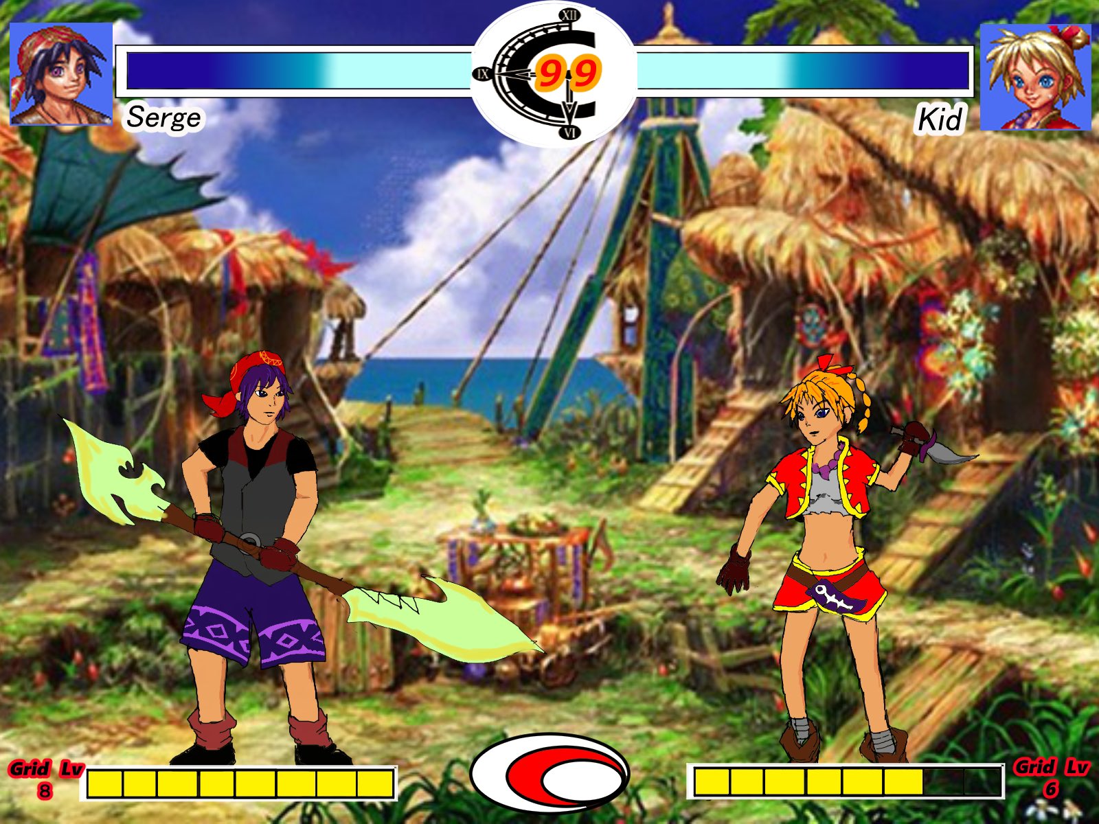 Dars クロノクロスが格ゲーだったら を描きました キャラ絵のペラペラ感は大目に見てください Dars クロノクロスが格ゲーだったら を描きました キャラ絵のペラペラ感は大目に見てください