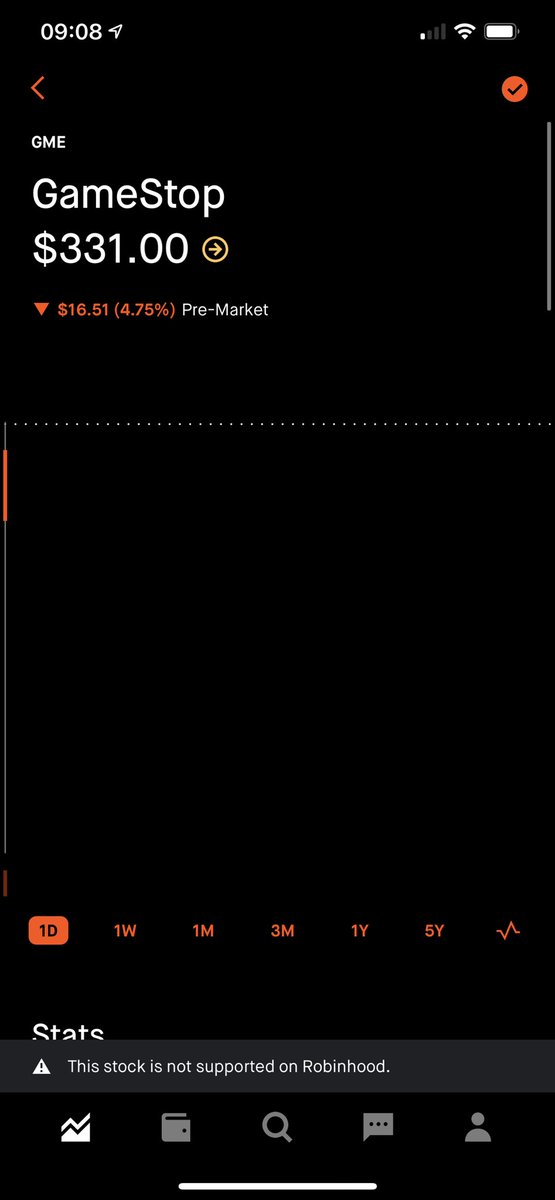 tommylama's tweet photo. The fact that @RobinhoodApp would suddenly just delist these stocks so that we have no access to trade into or out of our positions is just plain wrong.  SEC should really look into it. Any suggestions for new trading platforms?#SEC #RobinHood #robinhoodboycott https://t.co/ksPsIvJ4Gh