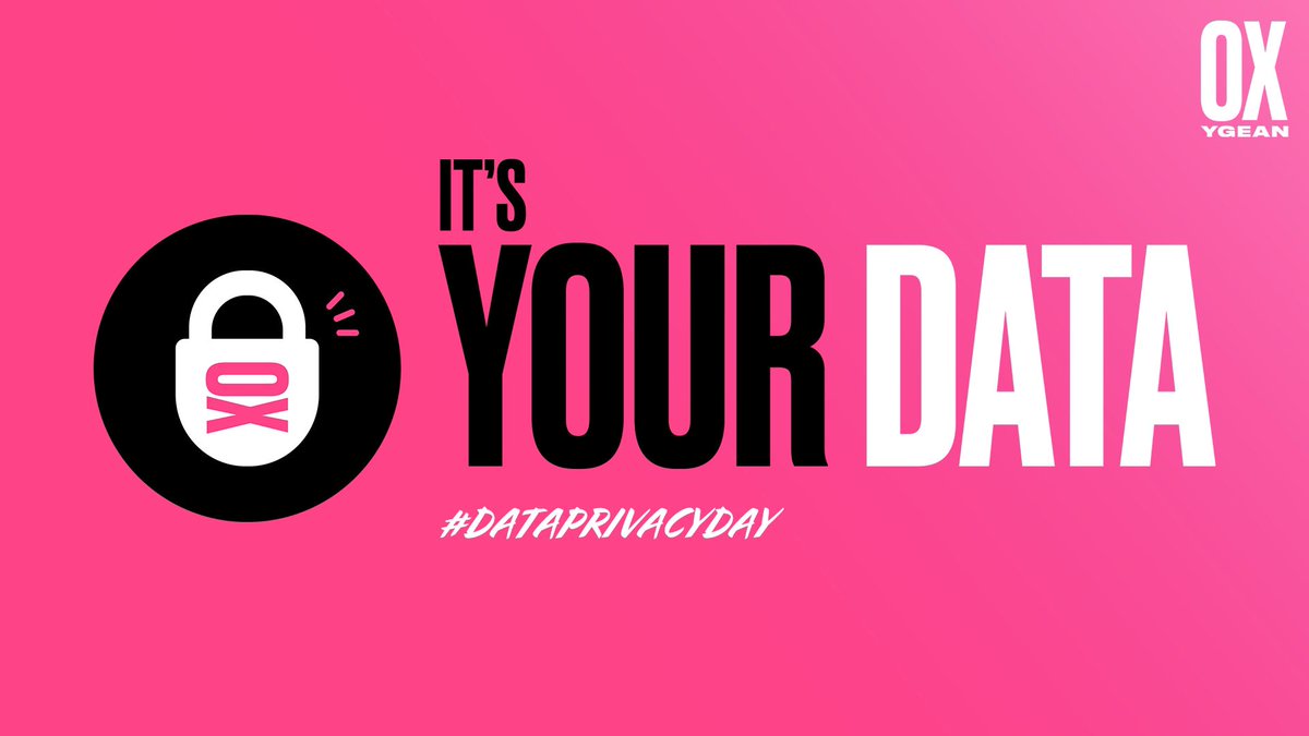 OXygean_app's tweet photo. Data Privacy should be regarded as a human right, just as physical privacy is.
#OXit
#DataPrivacyDay
#YourDataSecureData https://t.co/OYfunoqLZy