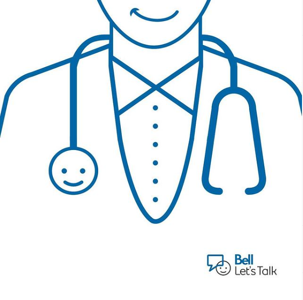 It is always ok to reach out for help. Keep the conversation about mental health going. #BellLetsTalk #Transplant