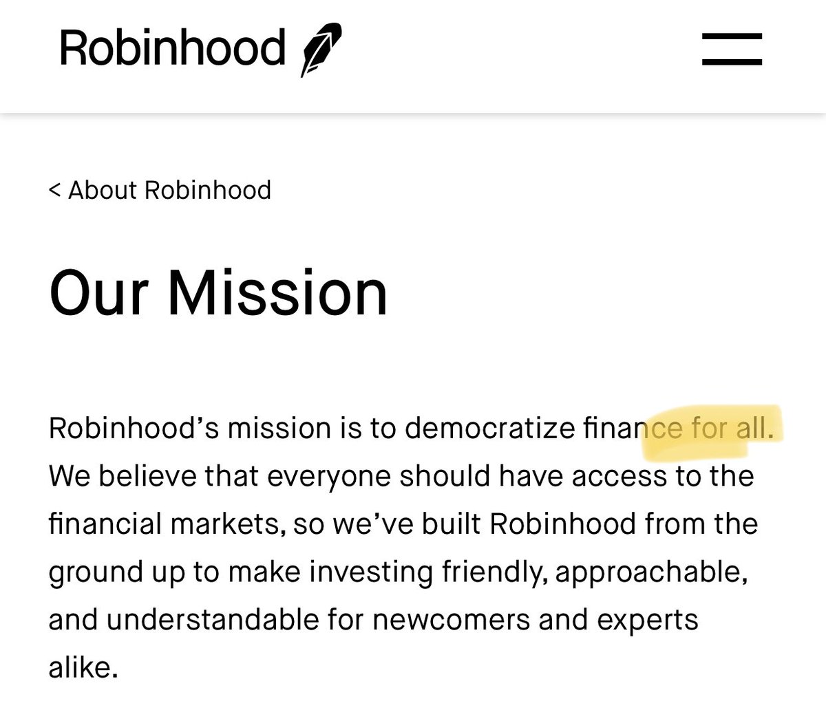 Erik_Herbst's tweet photo. Mission failed. @RobinhoodApp @vladtenev https://t.co/Or8TujWuRN