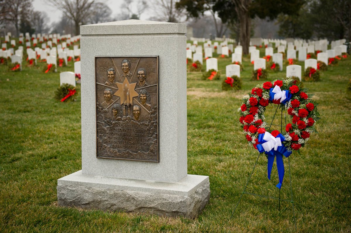 RepPeteOlson's tweet photo. 2 of 2. #OTD 35 years ago, #SpaceShuttleChallenger exploded 73 seconds after liftoff. Dick #Scobee, Mike #Smith, Ron #McNair, Ellison #Onizuka, Greg #Jarvis, Judy #Resnik & Christa #McAuliffe left us. Real American Heroes. We will never forget them & love them eternally. @NASA https://t.co/8HrkIiWOiF