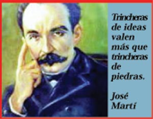 Ineydis1's tweet photo. En nuestro héroe encontramos un pensamiento revolucionario sustentado en un sistema de ideas humanistas. #TodoPorCuba https://t.co/WUXClH0Yyg