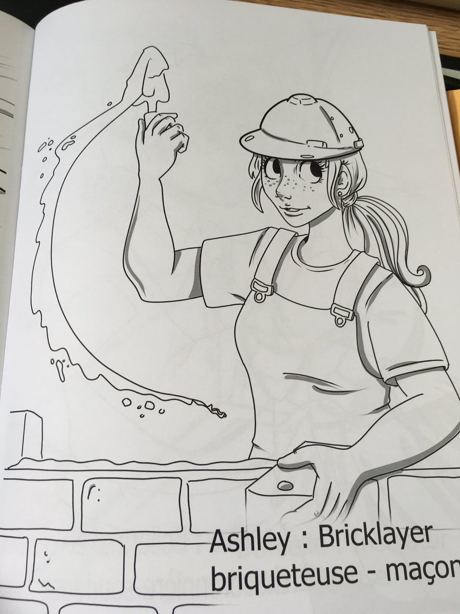imiweb's tweet photo. Ashley Ritchie, BAC Local 8 New Brunswick member, has made it her mission to inspire girls and young women to take up careers in the trades. Now, she'll get to do that from the pages of this fun coloring book by New Boots - Progressing Women in Trades / Nouvelles Bottes. https://t.co/i2jwTo97GH