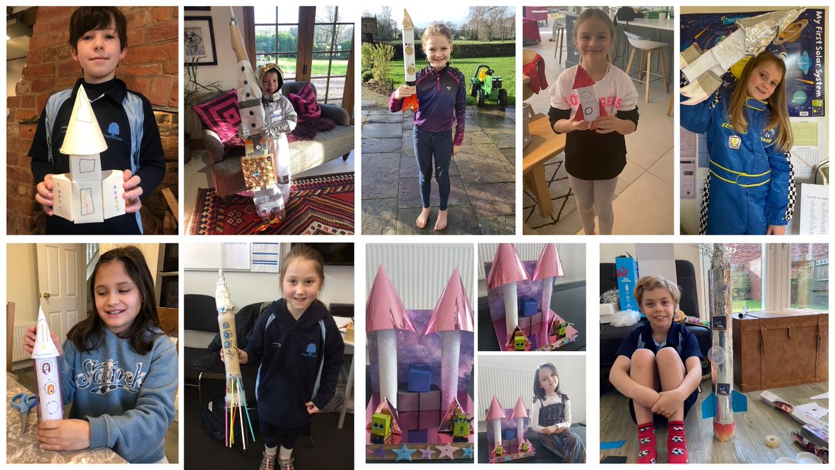 Cranford_Sch's tweet photo. Welcome to Space School! Today our KS2 pupils became Space Cadets - crafting rockets, taking part in a Space themed WoD and Exploding Rocket and Food Tech challenges! 

What a great way to let off some #STEAM! https://t.co/aGJUFeoLRP