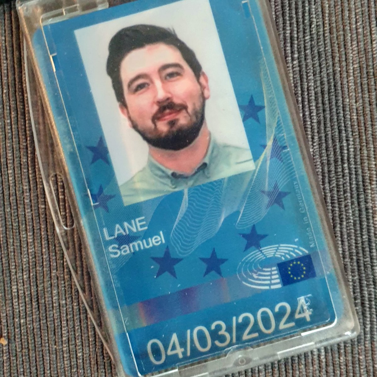 SamKeithLane's tweet image. Them: won't your contract be affected by Brexit? 
Me: Not at all 💁🏻‍♂️😉

Three more years @Europarl_EN 🥳