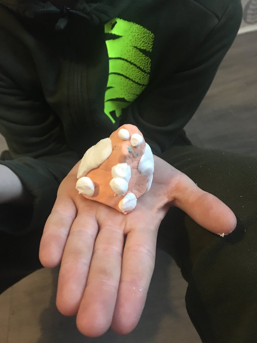 He didn’t manadge a mouse.. but he has made a dolphin and a penguin.. he says.. out of soft clay.. <a href="/BpsCampbell/">MissCampbellBPS</a>