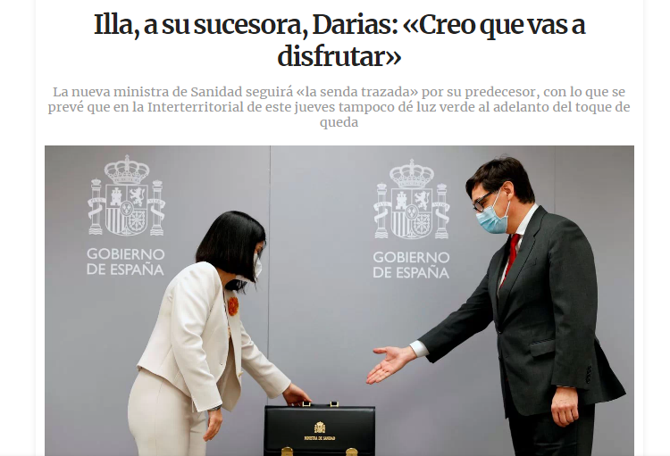 xavidomenech99's tweet photo. Mai un polític m'havia indignant tant. Mai podia pensar q la insensibilitat o l'estupidesa podia arribar a nivells tan extrems. El "creo q vas a disfrutar" d Salvador Illa a la seva successora conté tots els ingredients de la més perversa frivolitat envers el patiment de l'altre. https://t.co/NSjknaGTAE