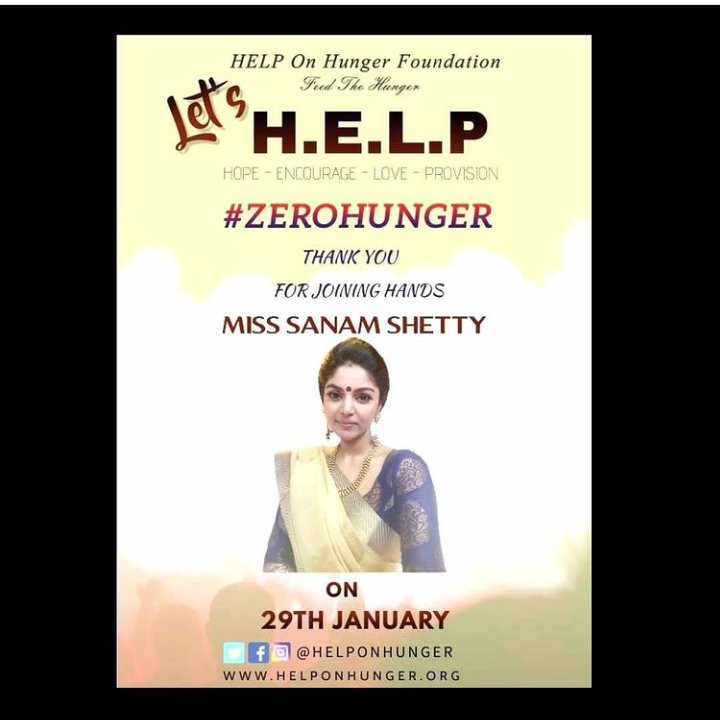 mytwps's tweet photo. #sanamshetty  will join hands with Help On Hunger team to feed homeless people from Besantnagar to Marina tomorrow 29th Jan.
To support the cause plz follow 
@helponhunger
 page and DM.
#HelpOnHungerFoundation
#FoodDrive #LetsContribute #givingback
@SamSanamShetty1 https://t.co/GdgVvaxqbj