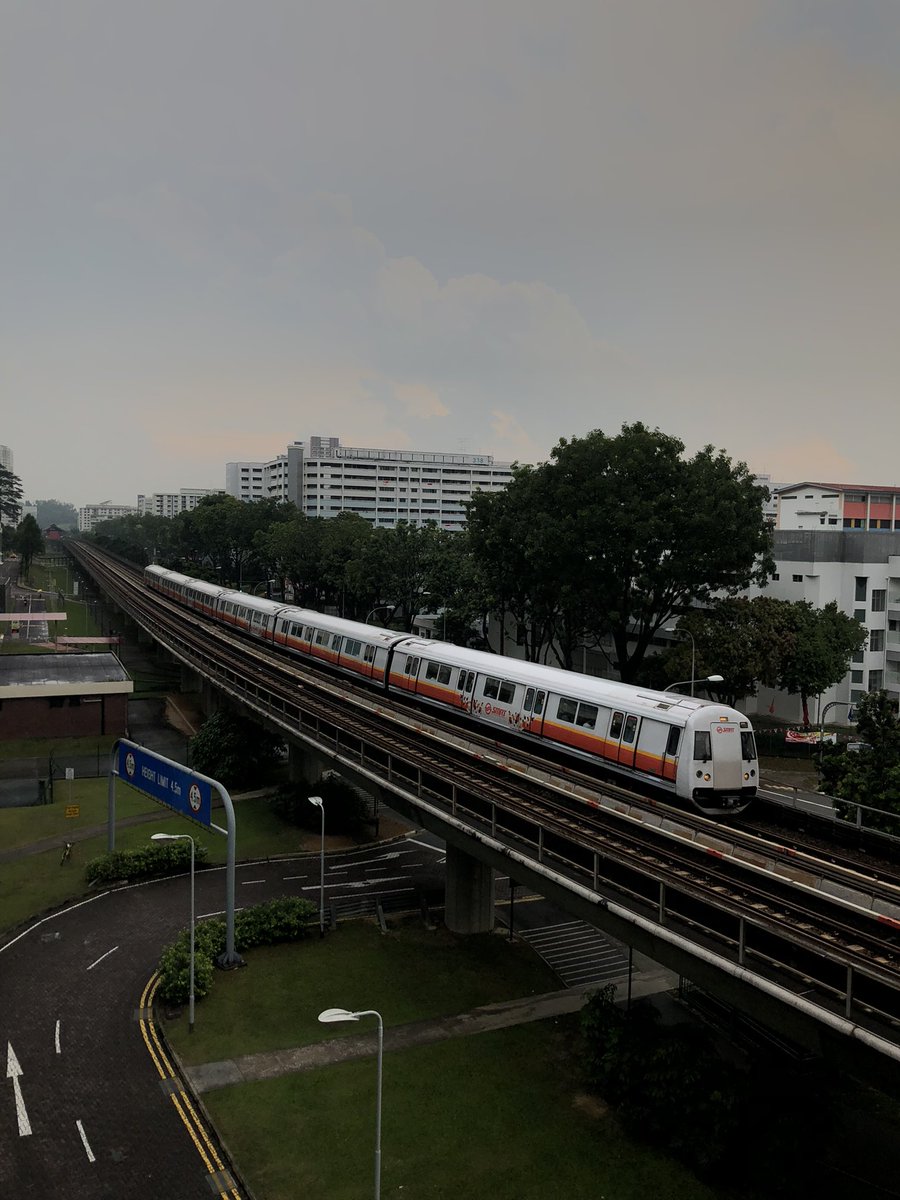 A thread with images of trains from some cities I have travelled to. Starting with Singapore  The buildings you see around are the trademark  #HDB public blocks where the major population lives  #Trains  #MRT  #Singapore  #LRT  #Transport  #Apple  #Thephotohour (1)