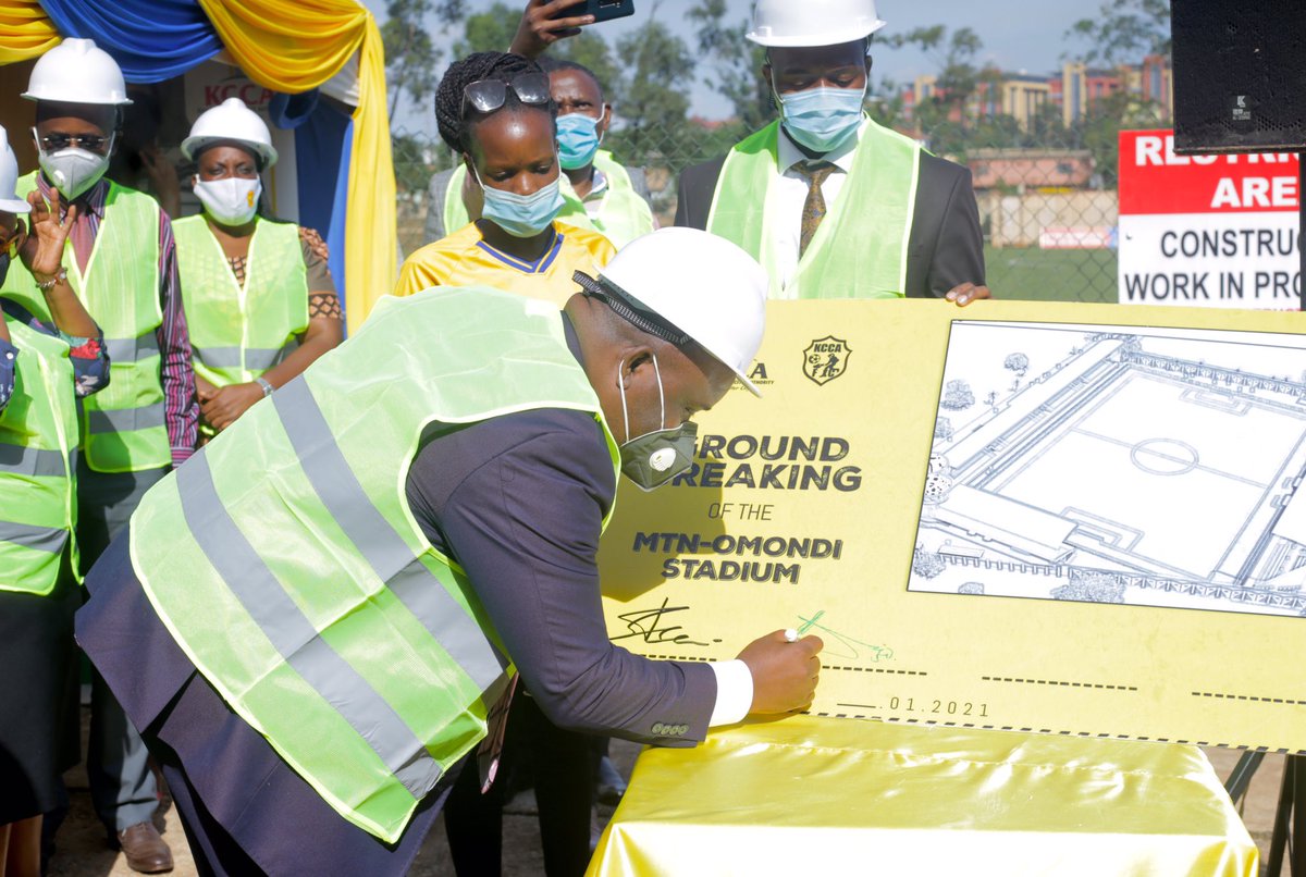 KCCAFC's tweet image. Sarjan Construction will be the contractors for the first phase works on the VIP wing, which is expected to last for 18 - 24 months. 

#StadiumDevelopment #MTNomondiStadium