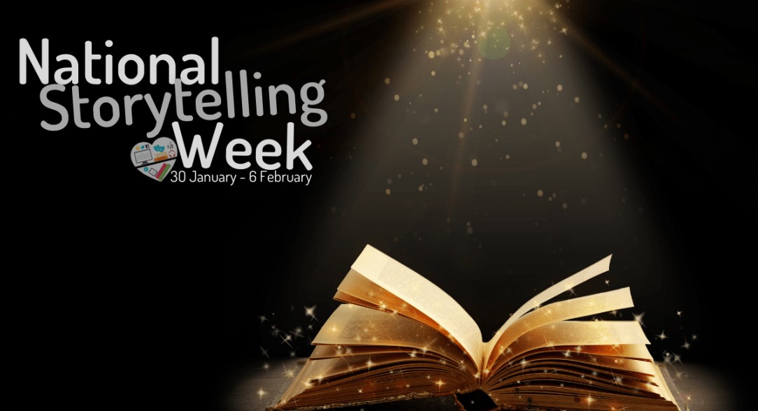 RoundhillPri's tweet photo. It is National Storytelling Week 30th January - 6th February... what will YOU be reading? Share your favourite stories and recommendations #NationalStorytellingWeek #readingforpleasure #storytelling #lovebooks https://t.co/aE3jKuCuMD