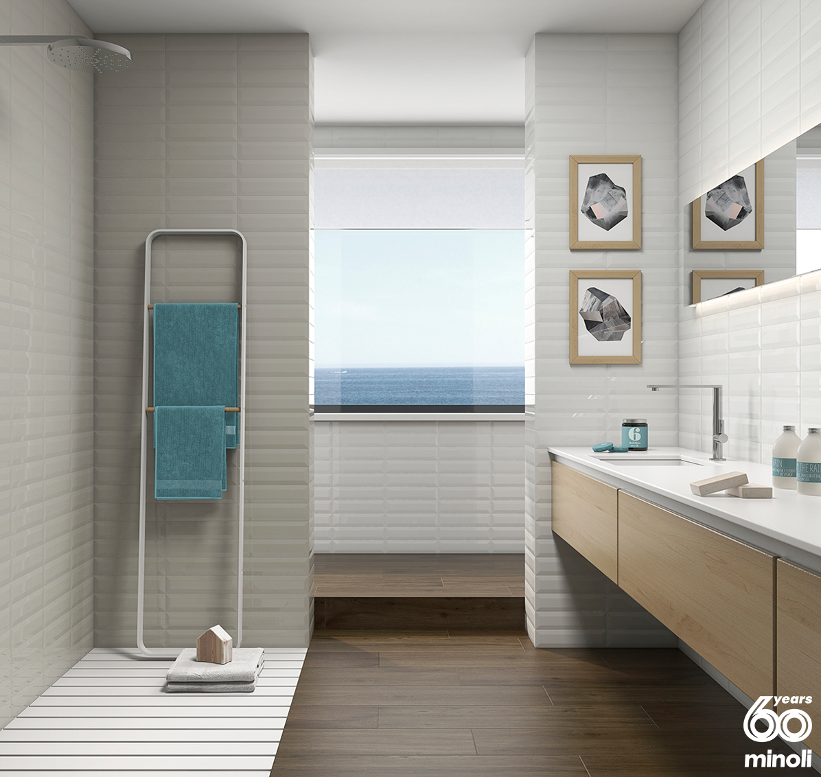 #Minoli Adana Bianco Bevelled, gloss #whitebricktiles display traditional aesthetics for walls of kitchen and bathrooms

minoli.co.uk/tiles/adana-bi…

The high gloss finish and bevelled edges reflect the light within a room. Subtle texture created from shadows adds interest to walls