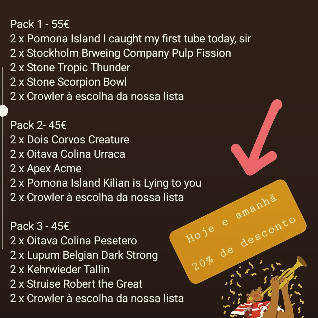 CervetecaLisboa's tweet photo. Olha a promoção fresquinha! https://t.co/IfIrD4ZujU