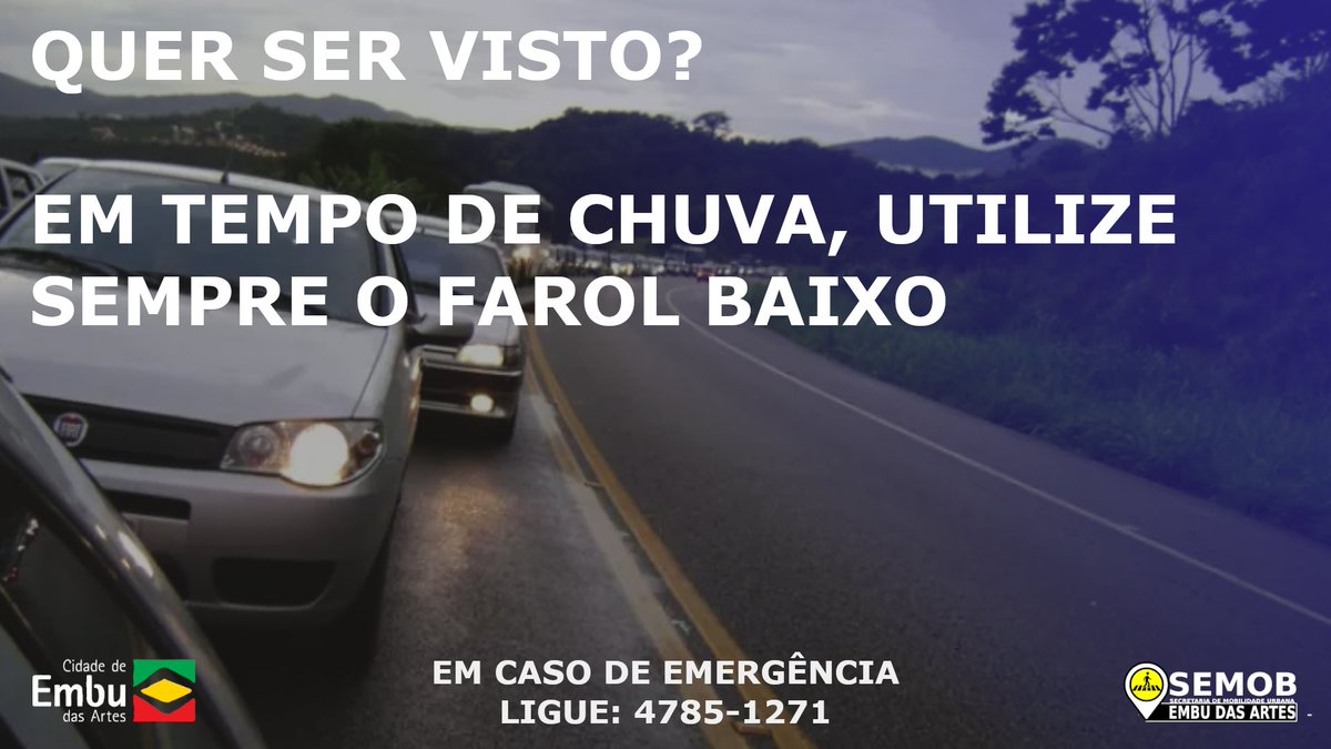 semobembu's tweet photo. Tem dúvidas no uso do pisca alerta durante as chuvas? Veja aqui a resposta para isso..
#semobinforma
#tempodechuva https://t.co/2WAGarUzyJ