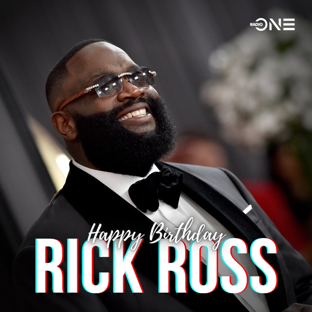 Wishing Rick Ross a happy 45th birthday 