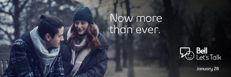 #BellLetsTalk January 28th marks a day we highlight mental health.  But mental should be taken care of everyday, talk with someone #nowmorethanever <a href="/wr_myers/">WR Myers High School</a>