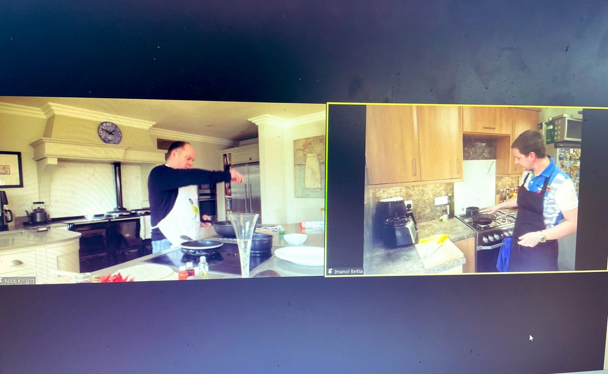 Sharing the love with another much-enjoyed cook-a-long for staff at one of our city contracts. <a href="/imibeitia/">Imanol Beitia</a> you’re a natural and your #veganuary cauli rice &amp; avocado burrito...a winner!