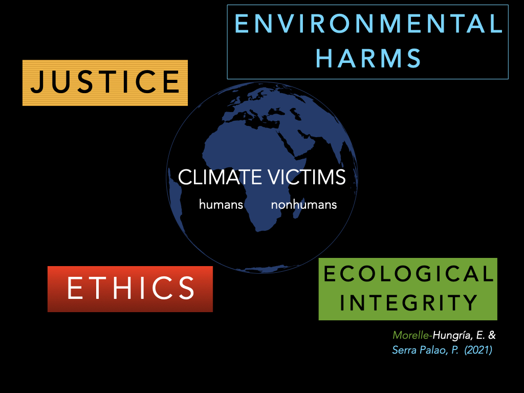 1/5 Pablo Serra Palao ( @pserrapalao) & I are excited to present an ongoing research for  #GreenCrime2021: “Green Victimology meets Climate Law in Spain”Our aim is to critically analyse these laws, highlighting the exclusion of non-human animals (NHA) as victims of climate change