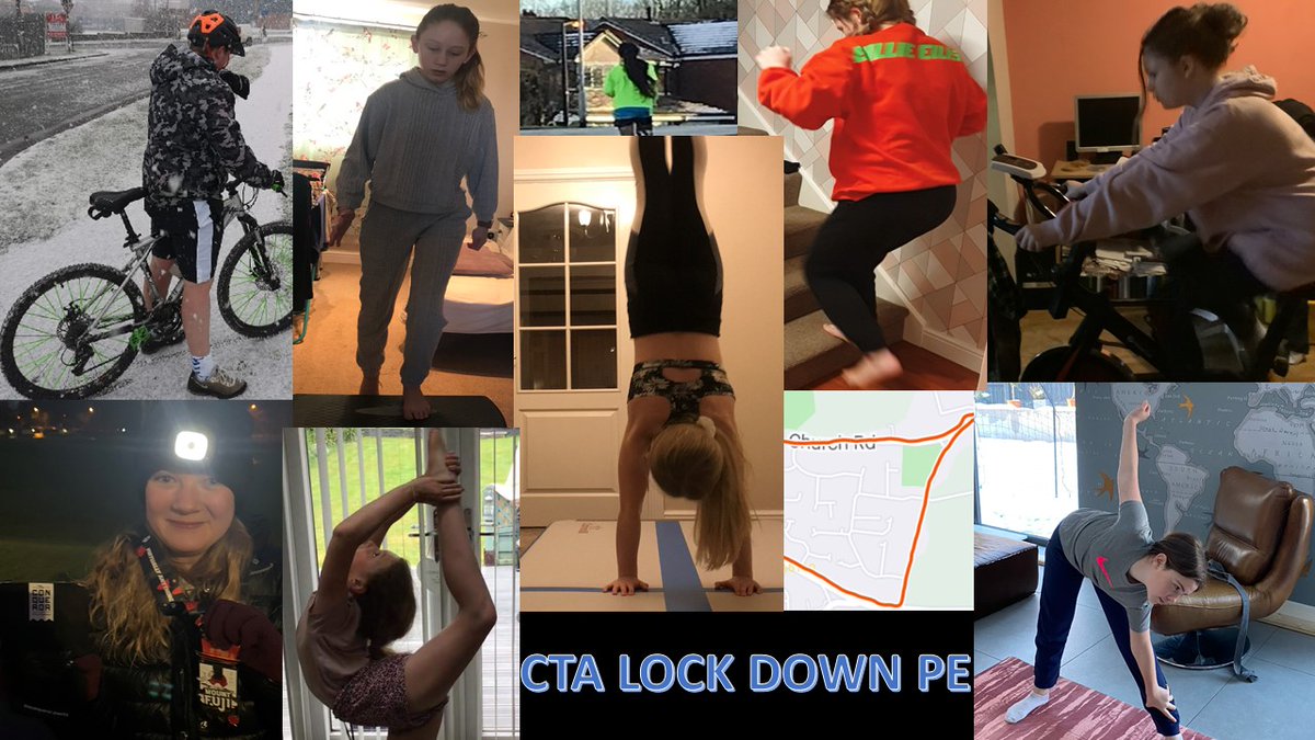 CTA_PE's tweet photo. Another week of our students demonstrating excellent effort to stay active during lockdown!
We are extremely impressed with how hard you are working. @The_CTA_Way #TheCTAWay #CTAPE #Keepingactive https://t.co/ukSzr0x8Su