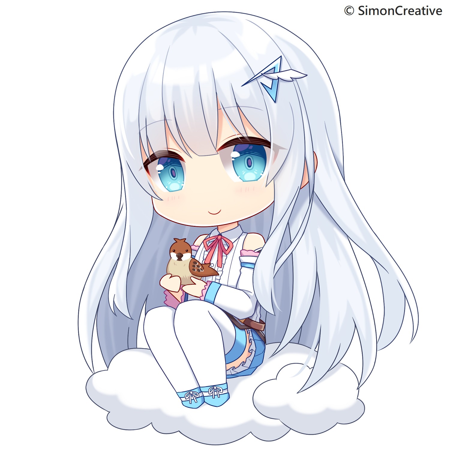 Uzivatel Simon Creative 希萌創意 Na Twitteru ちびキャラのエアちゃんと妖狐エアちゃん 空気少女注意報 T Co Efoxrm5crx Twitter
