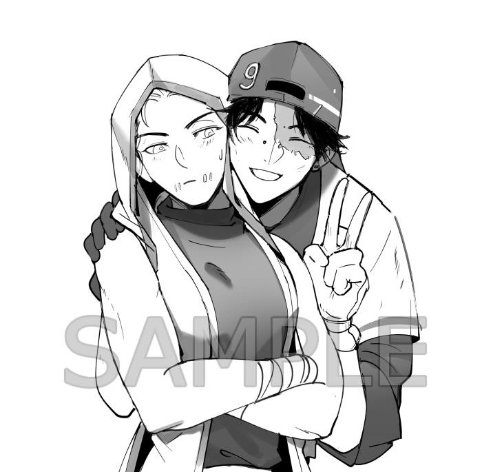 One of my fav couple sketch commissions i finished last year (i opened unlimited slot and closed in regret because they are too many :D), but i was really happy that i could finish them before new year coming xD i picked them as my fav because of the pair/result; just my taste