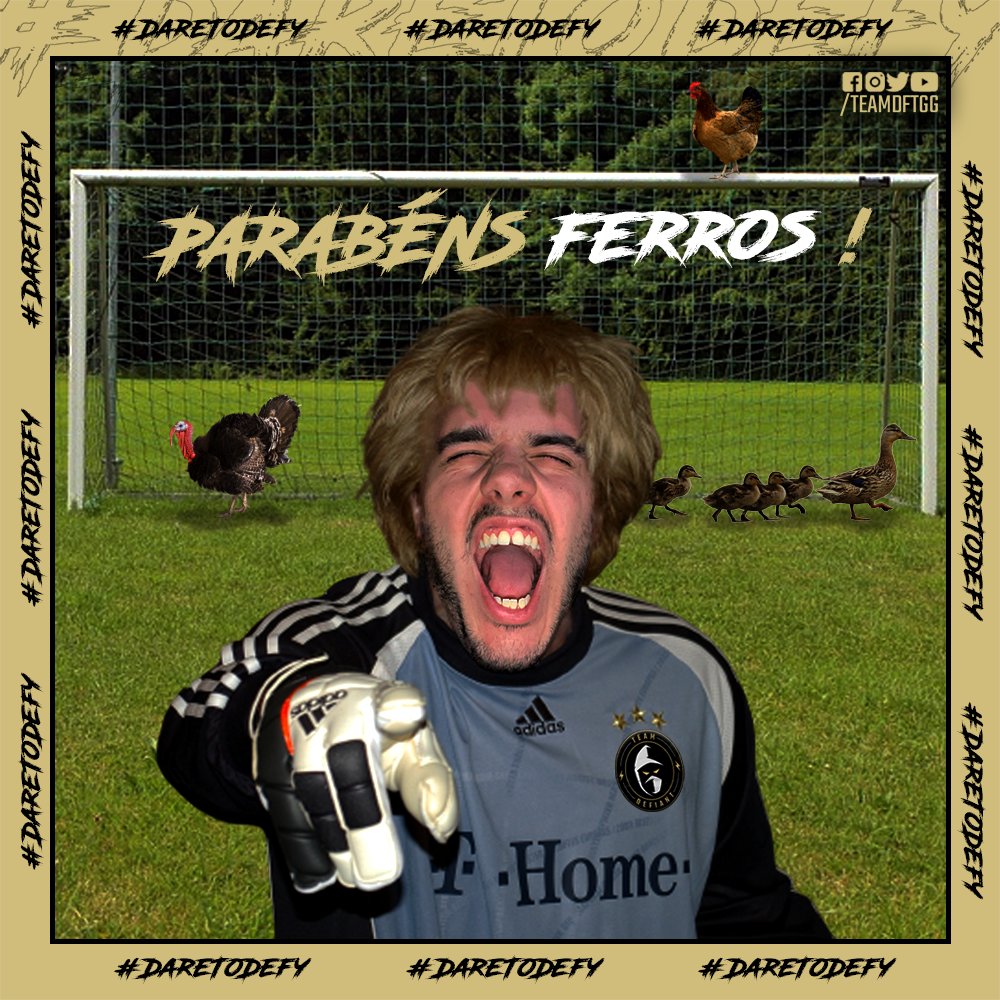 TeamDFTgg's tweet photo. 🎉 Com todo o carinho dos teus colegas, desejamos-te Ferros
🥳 Um feliz aniversário!
@FerrosTV 🦆🦃🐔
#TeamDefiant #DareToDefy #fifa21 #proclubs #fifa21proclubs #fifa21squad #ProClubsPC #fpcportugal #origin #esports #Gaming #vplportugal #FIFA @ProClublesPT @S6_trialhouse https://t.co/6bw5A0SOQj