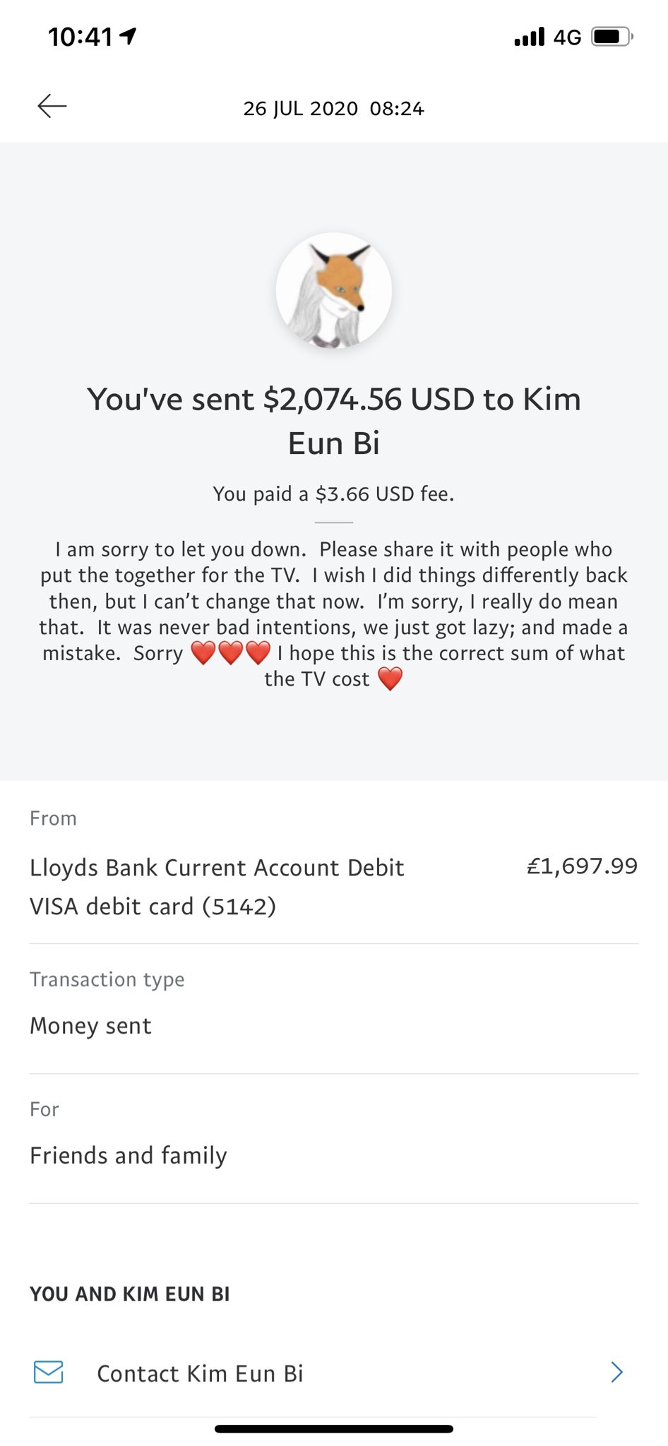 To the inbreds moaning about our new TV apparently being bought by Koreans? No. We’ve go our supporters