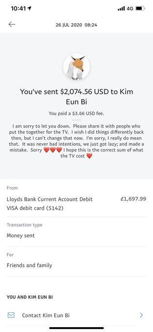 To the inbreds moaning about our new TV apparently being bought by Koreans? No. We’ve go our supporters