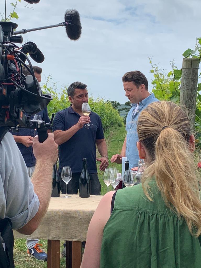 We are incredibly excited to announce that Ridgeview will be featuring in <a href="/jamieoliver/">Jamie Oliver</a> and <a href="/jimmysfarm/">Jimmy Doherty</a> #FridayNightFeast TOMORROW at 8pm <a href="/Channel4/">Channel 4</a>! Expect lots of laughs and a splash of expertise shared by our head winemaker Simon! 🥂