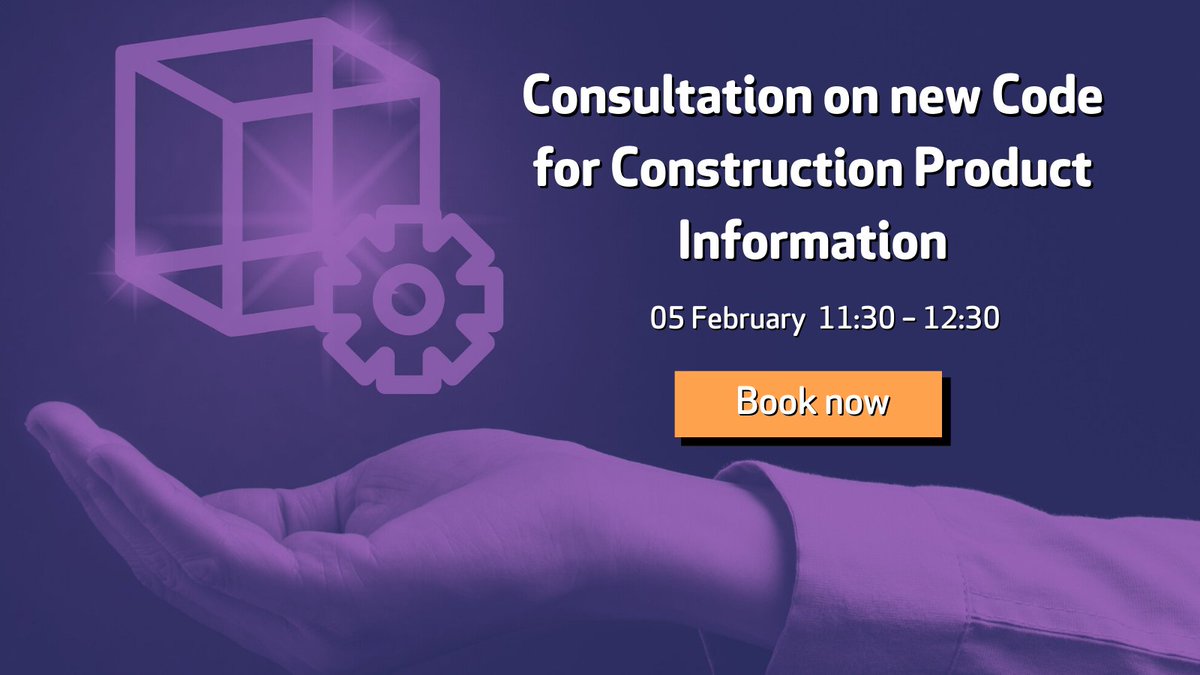 FIS Members are invited to take part in an industry-wide consultation into a new proposed Code for Construction Product Information (CCPI), to gather the views on the Code before it is formally launched later this year.

Register here: thefis.org/project/consul…