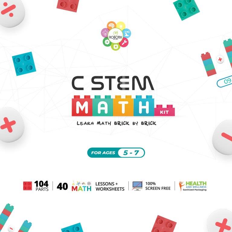 Interested to teach Math to your child in the safety of your home. Find out how? 
Announcing launch of CSTEM Math kit for ages 5-7. The bricks allow for hands-on learning &amp; is akin to Montessori education. robotixedu.com/stem/ #stemathome #STEMeducation #Homeschooling #Math