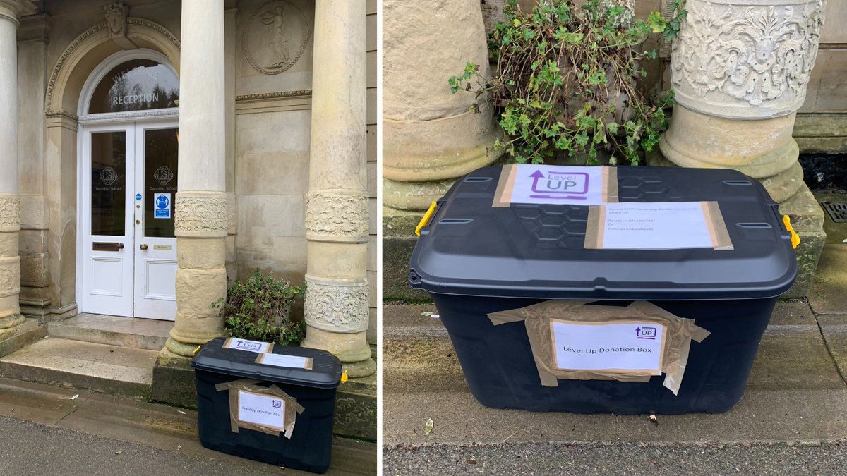 DunottarSchool's tweet photo. A huge thank you for the unwanted laptop donations that we have received. If you have an unwanted laptop that you would like to donate to the Level Up initiative, there will be a container by the school's main entrance until 3 pm. Thank you. https://t.co/KyRXQN12V8