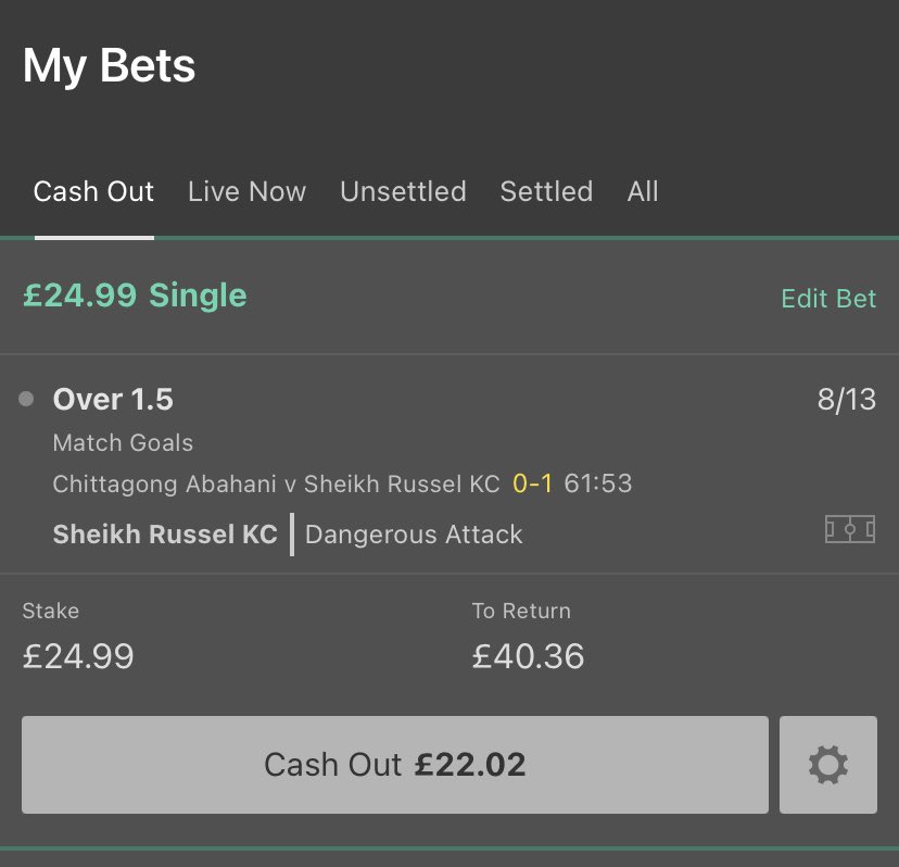 ResponsibleTips's tweet image. BET 3 ACTIVE!!✅ £25-40.36!!!
