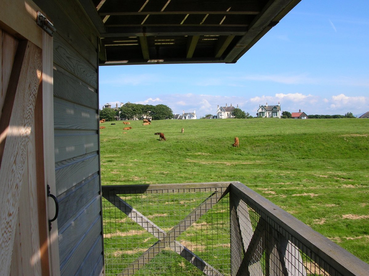 At  @senhousemuseum  #Maryport a recreation watchtower, based on examples on  #TrajansColumn, today provides an excellent view over the  #Roman fort and across the Solway Firth to SW Scotland – a distant sight no doubt VERY familiar to the garrison of ALAVNA #RomanFortsThursday