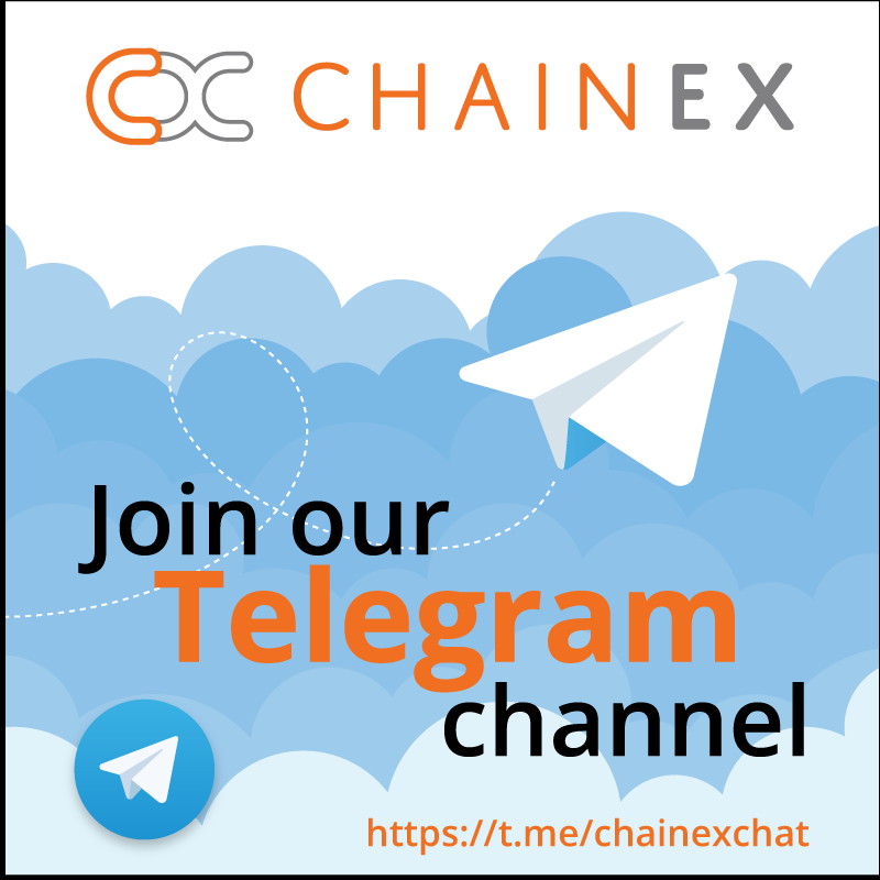 ChainEXIO's tweet photo. For all things ChainEX and Crypto related, become a member of ChainEX's Telegram Channel TODAY! https://t.co/C7Y9i0ErSN
#telegram #telegramchannel #telegrama #telegramtakeover #telegramer #TelegramIsBetter #telegramma #Telegrams #telegramChainEX #community #member https://t.co/UdtKwBBabW
