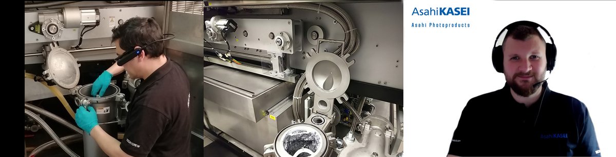 First-in-history remote Smart Glass machine installation was conducted by <a href="/asahiphoto/">Asahi Photoproducts</a> at Comexi Tech Center. Flawless, no travel required, and <a href="/ComexiGroup/">Comexi</a> techs gained more operational knowledge than they would in a normal in-person install.  asahi-photoproducts.com/en/newsitem/16… #CleanPrint