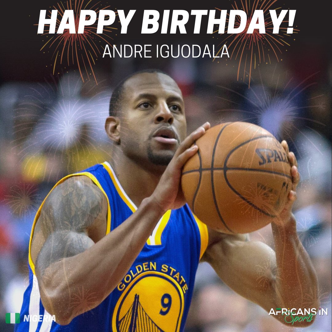 Happy Birthday to Professional Basketballer, Andre Iguodala  -
Send him some love via the comment section 
