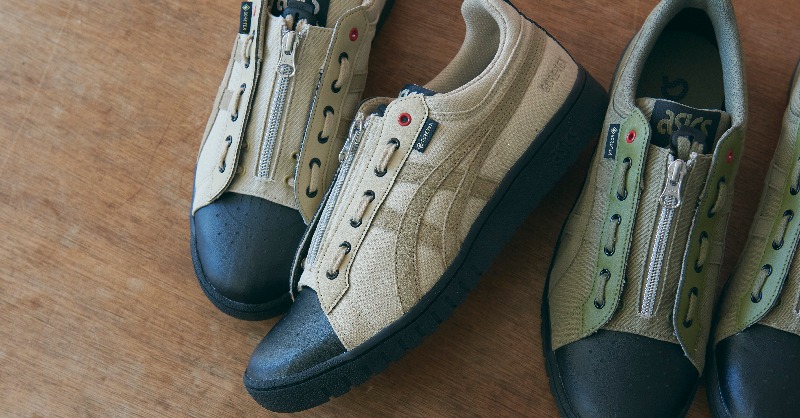 GORETEXjp's tweet photo. 1983年発売の”FABRE POINTGETTER”をデザインベースにしたライフスタイルシューズ。クラシックなオリジナルデザインを踏襲しつつ、新しく生まれ変わりました。使いまわしやすさに加え防水透湿機能を備え、雨の日も快適に履ける一足。asics直営店限定！
#goretex #ゴアテックス #asics #アシックス