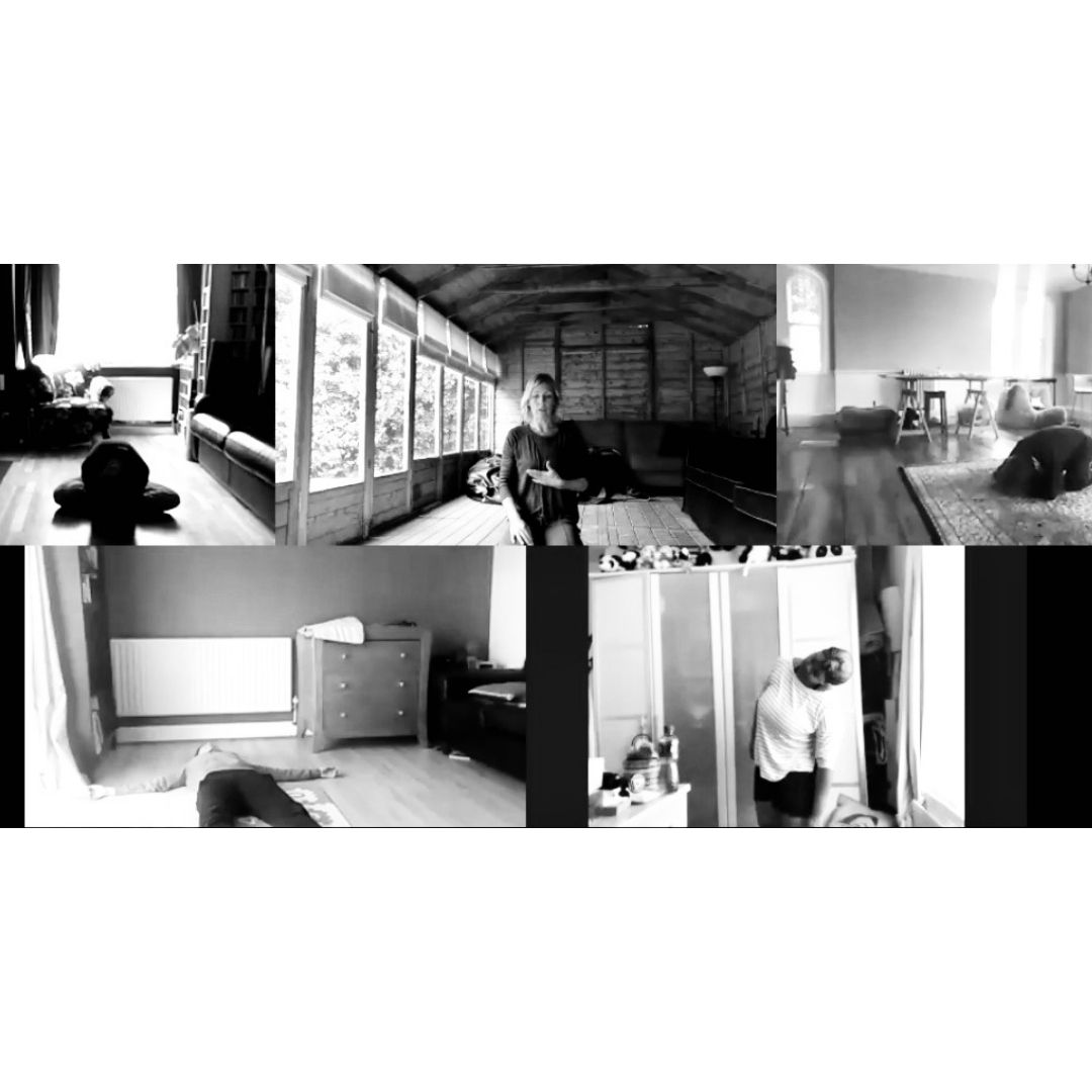 Our Sunday Morning Moves takes place on Zoom at 10am and it's a 45-minute session that explores possibilities of body-space-environment in motion. Would you like to take part? ☀️Send us a message to find out more.