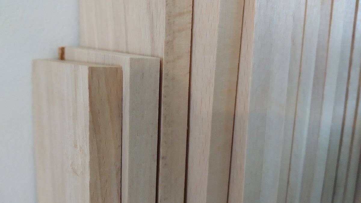 30 mètres de hêtre 100% local destinés à fabriquer des jeux pour enfants.