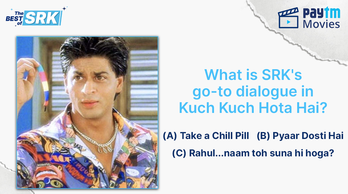 Ready for Q4?

Follow → Answer → Retweet → Win FREE Paytm Movie Vouchers 🍿

So, hurry and participate now. Don't forget to use #TheBestofSRK! Contest closes at midnight 🕛
#ContestAlert