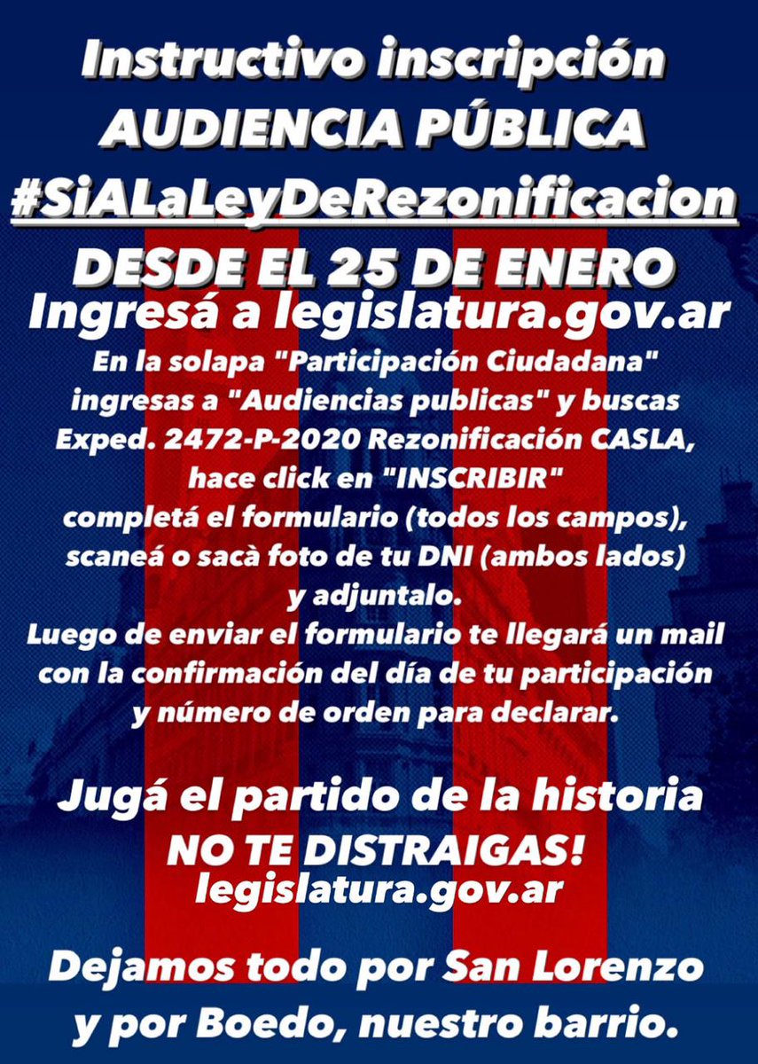 rezonificadoras's tweet photo. Buenos días cuerv@s !!! Ya están inscriptos? Dale !!;hay tiempo hasta e l #19F   para participar en la #AudienciaPublica ! defendamos el proyecto de rezonificacion, despertemos al gigante de #AvLaPlata1700
#NuncaEstuvimosTanCerca 
#SiALaLeyDeRezonificacion 
@rezonificacion #Njh https://t.co/aUQtZn09WR