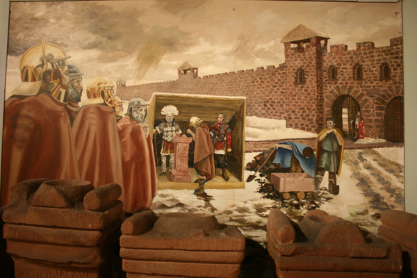 For more on the pits, altars, burials and nature of ritual deposition at  #Roman  #Maryport,  @CurrentArchaeo ran this excellent summary on fieldwork by  @ArchaeologyNCL back in 2014  https://www.archaeology.co.uk/articles/features/maryports-mystery-monuments.htmHappy  #RomanFortThursday everyone!